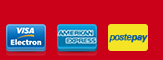 Pagamenti accettati American Express, PostePay